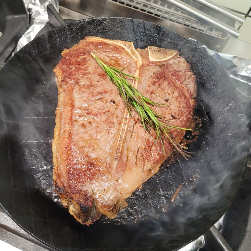 Dry Aged T-Bone Stak Tageskarte