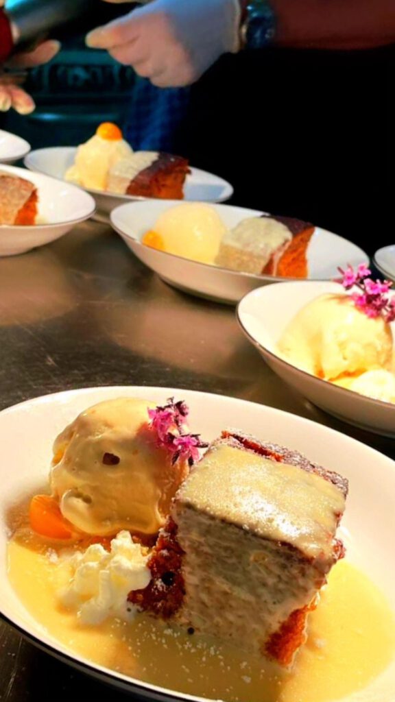 Malva Pudding Dessert Südafrika